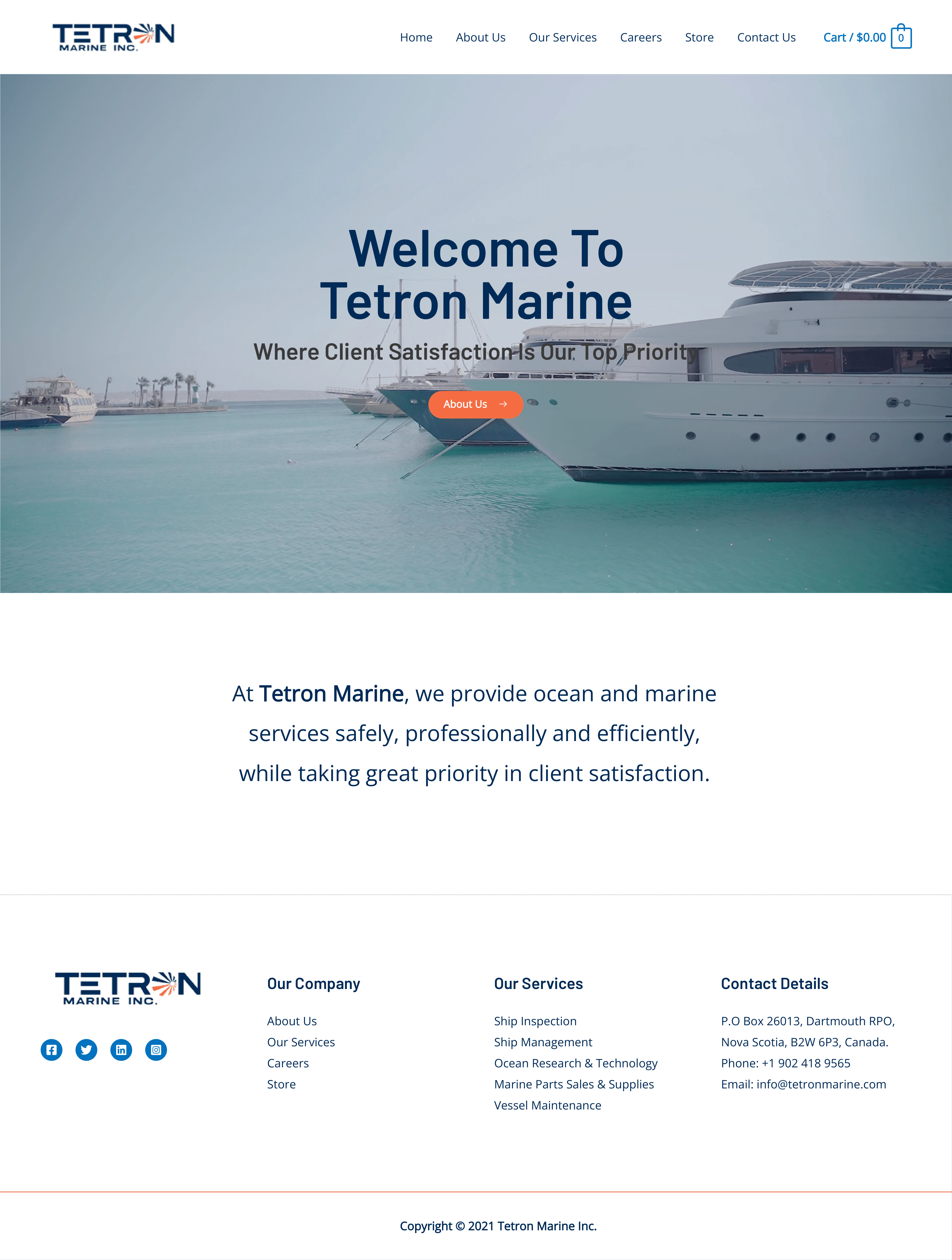 Tetron Marine Inc